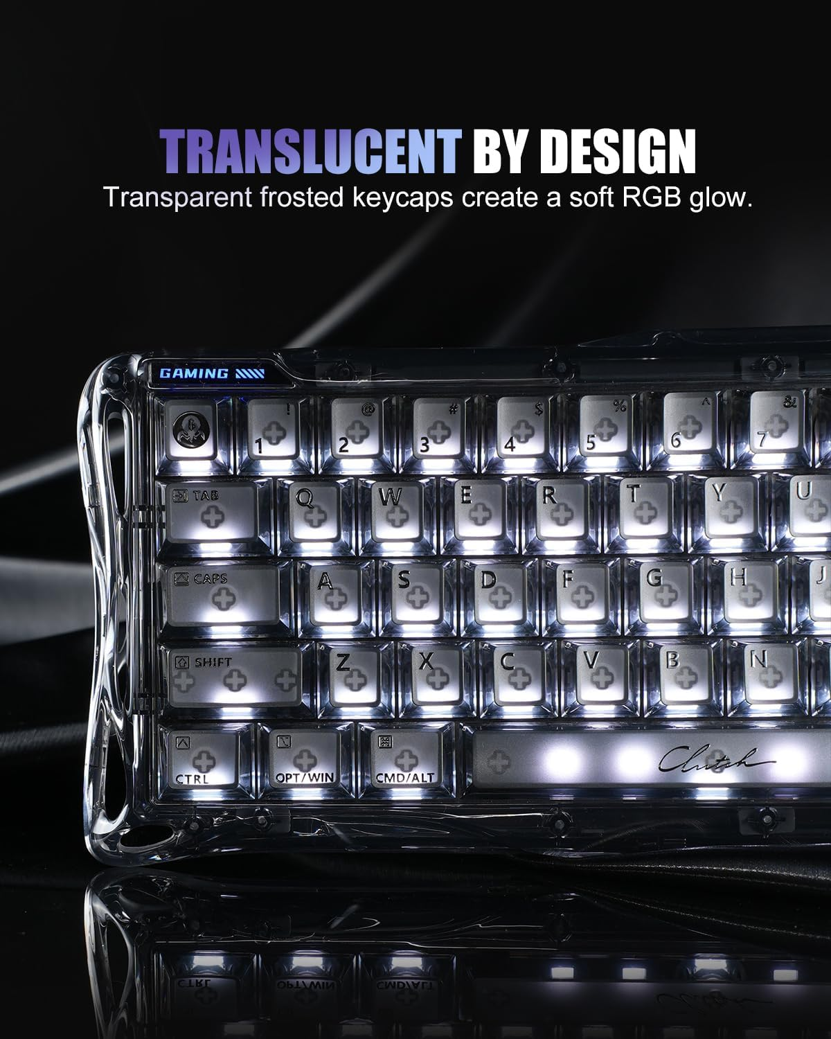GRAVASTAR V60 60% HALL EFFECT MAGNETIC SWITCH GAMING KEYBOARD