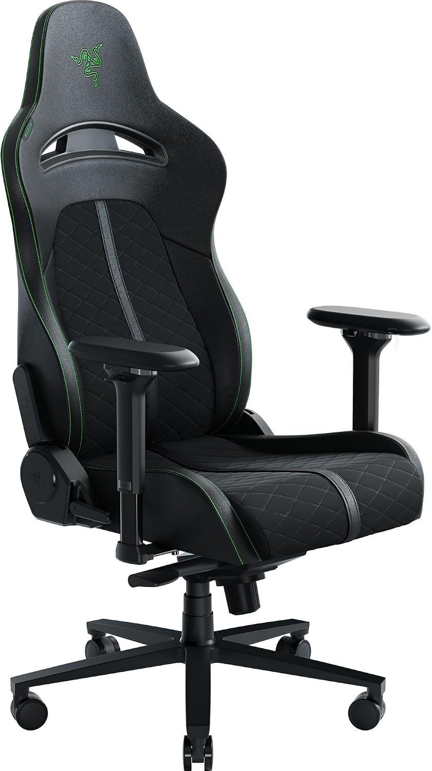 RAZER ENKI PRO PREMIUM GAMING CHAIR - GREEN/BLACK