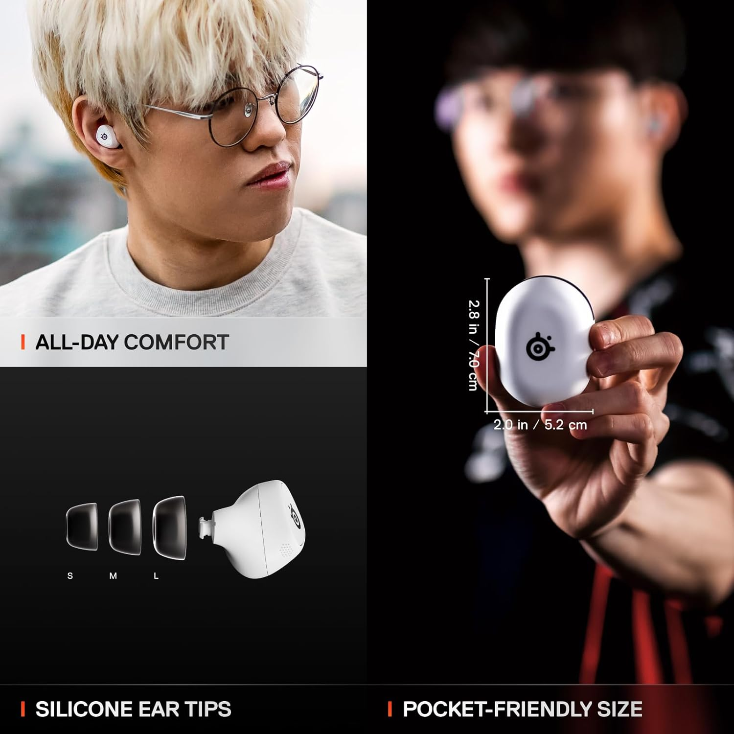 SteelSeries Arctis GameBuds White