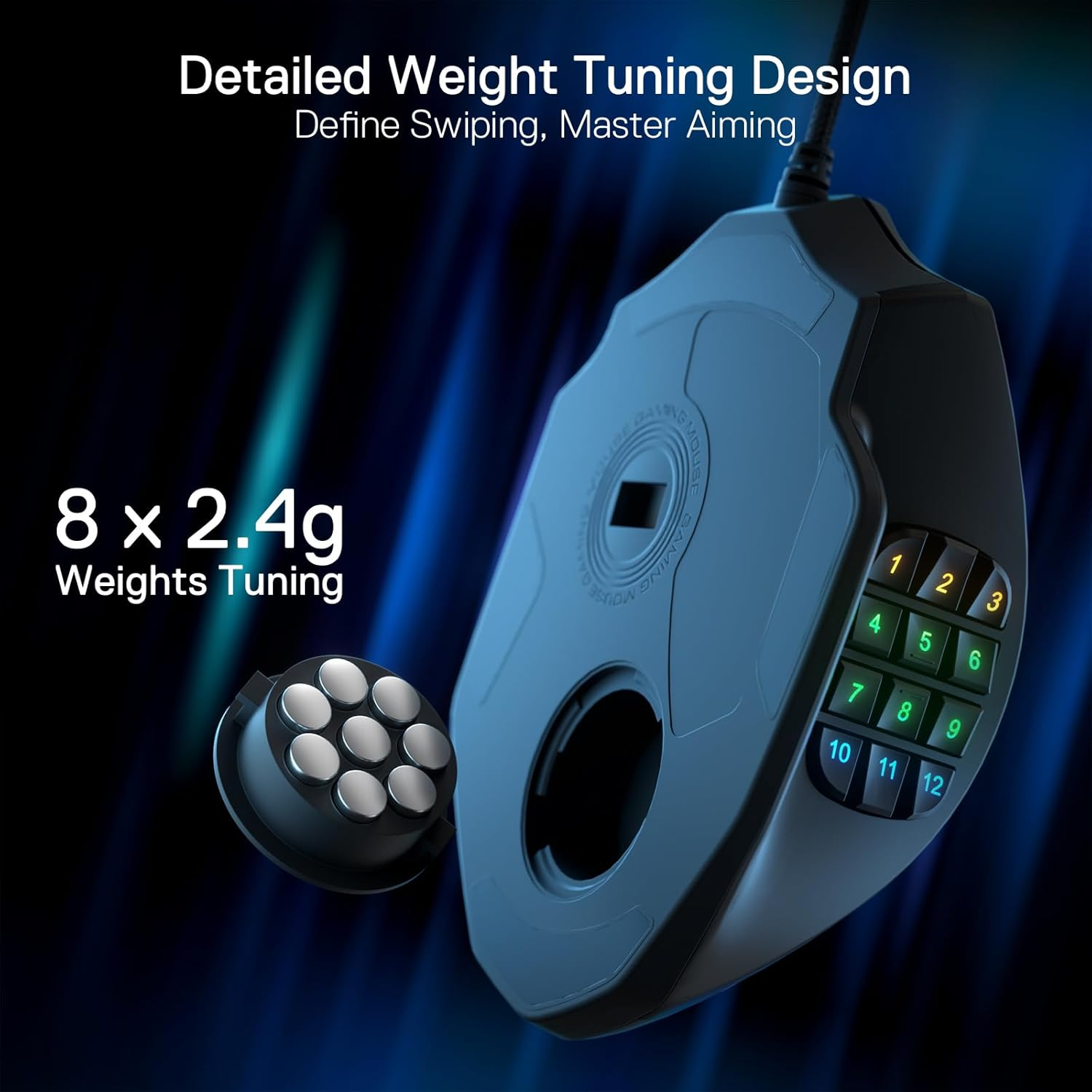 Mosuepay Redragon M908 IMPACT Wired Gaming Mouse - Black – iGeek Megastore