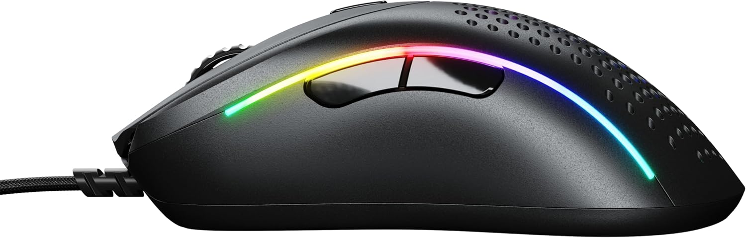 Glorious Model DV2 Wired RGB Gaming Mouse - Black