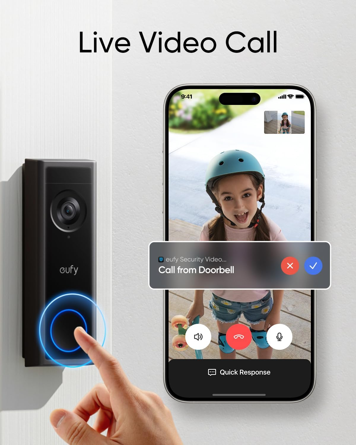 Eufy Video Doorbell C30 Black
