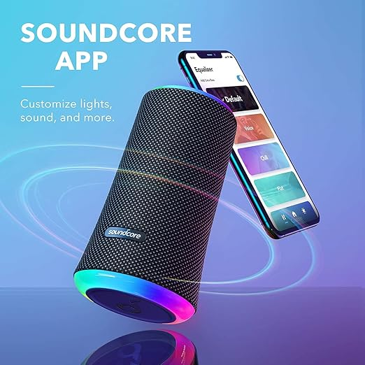 Anker Soundcore Flare 2 Bluetooth IPX7 Waterproof Speaker