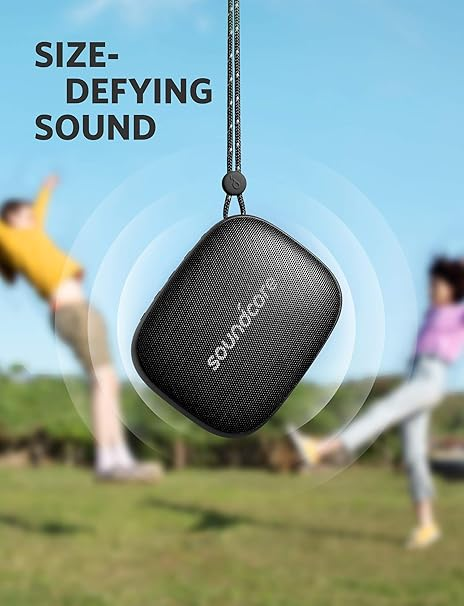 Soundcore Anker Icon Mini, Waterproof Bluetooth Speaker with Explosive Sound, IP67 Water Resistance