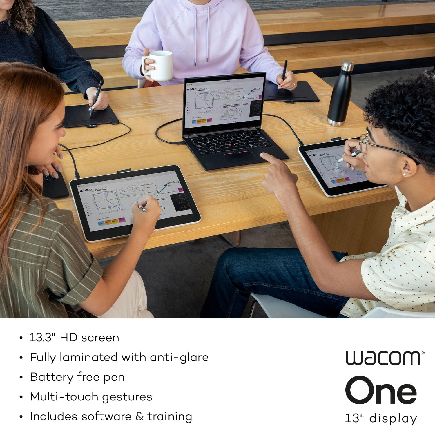 Wacom One 13 (2023) Creative Graphic Tablet 13.3