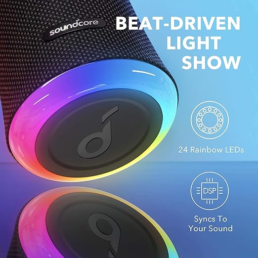 Anker Soundcore Flare 2 Bluetooth IPX7 Waterproof Speaker