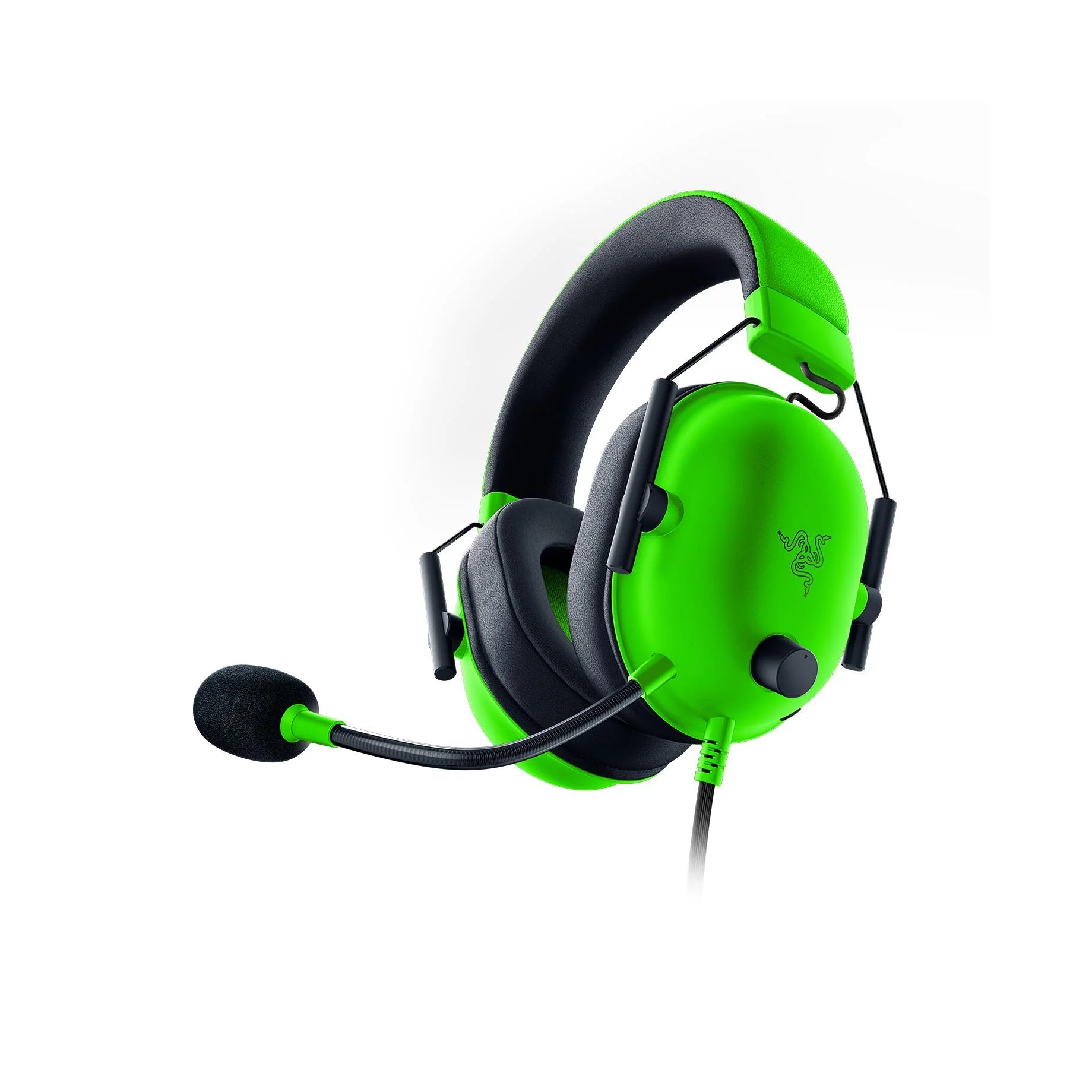 Razer BlackShark V2 X - Gaming Headset 7.1 Surround Sound - 50mm Drivers - Green C1