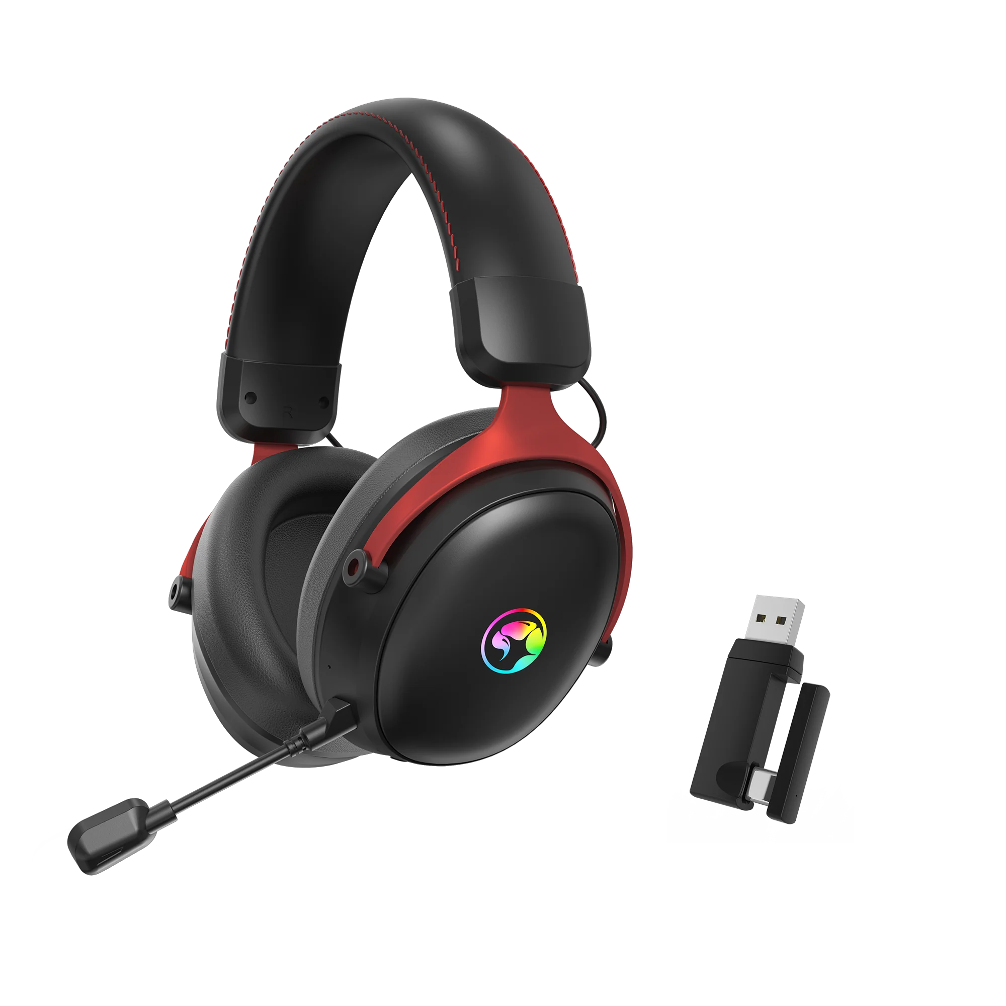Marvo Tactic X Pro 7.1 Surround Sound Gaming Headset - Black