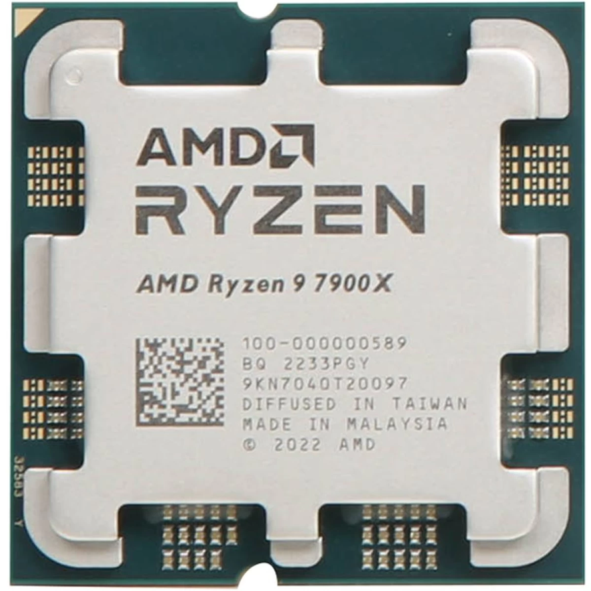 AMD RYZEN 9 7900X 12-Core 5.6 GHz Max Boost 64MB Cache AM5 (Tray)