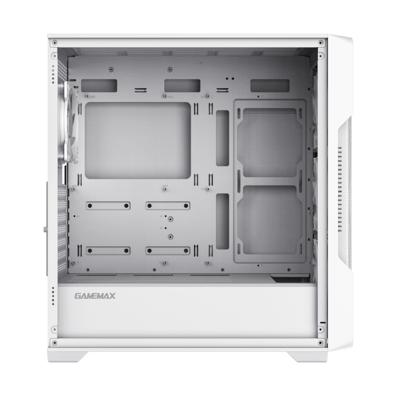 GameMax Siege White E-ATX Mid-Tower Gaming Case