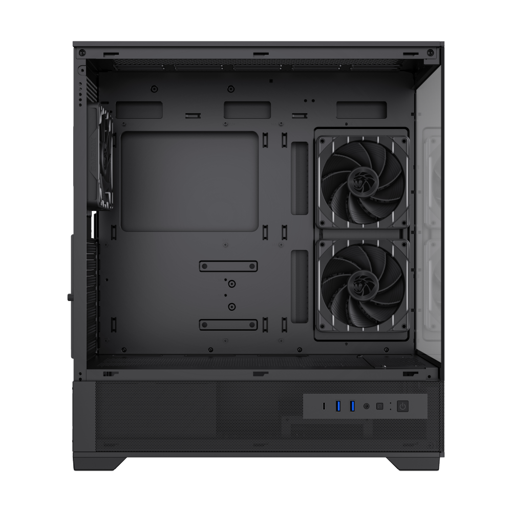 GAMEMAX VISTA 2 AB (BLACK) ATX GAMING CASE