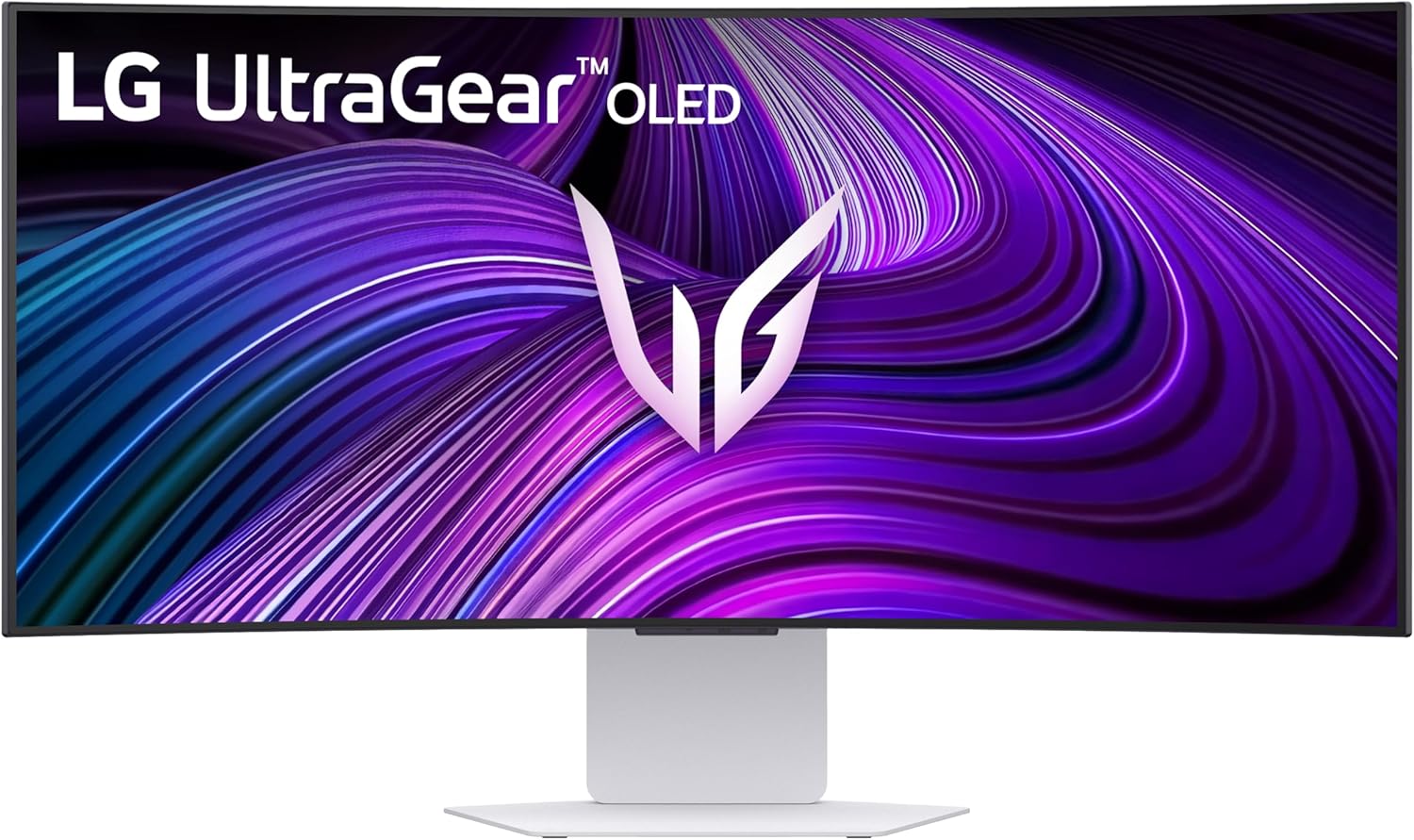 LG UltraGear 34GX90SA-W 34” WQHD Curved OLED 240Hz Gaming Monitor - White