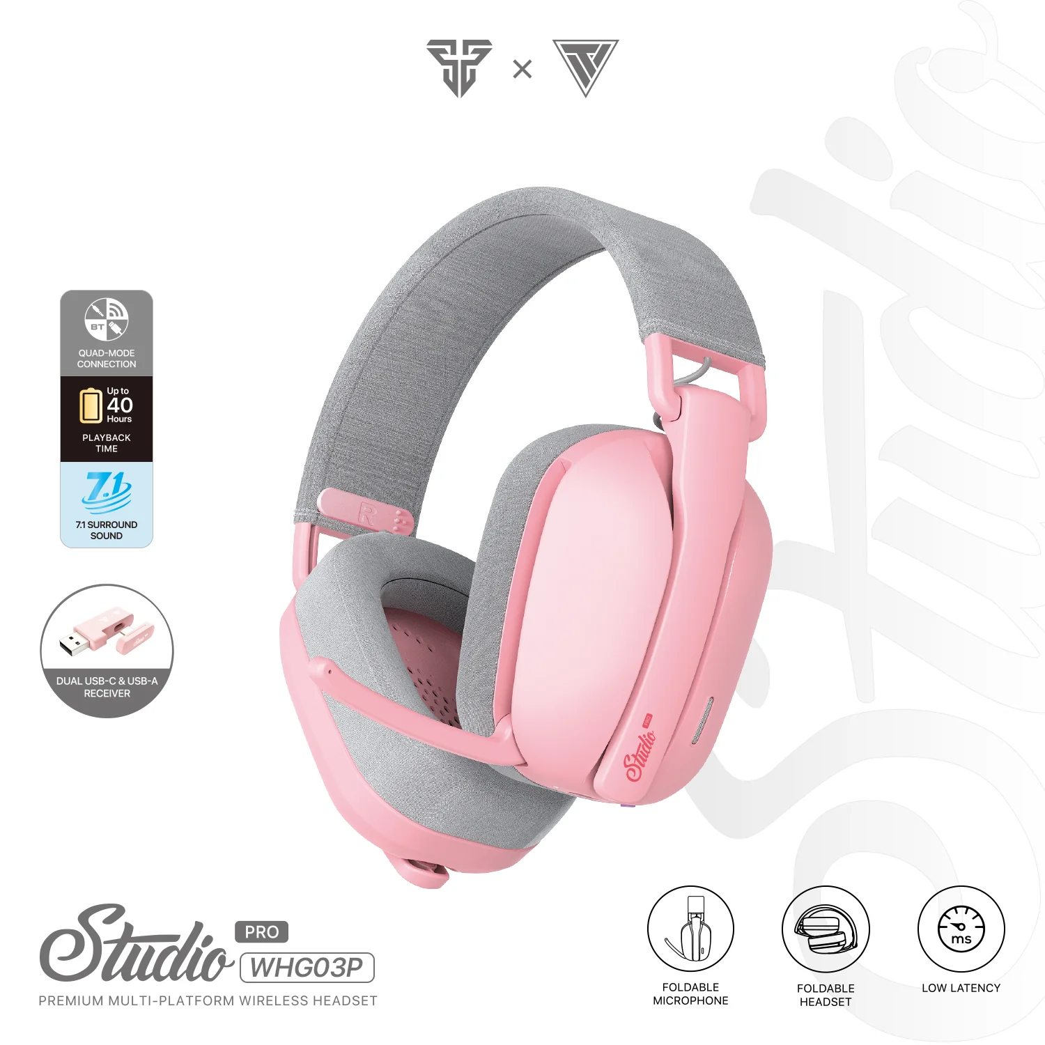 Fantech Studio Pro WHG03P Wireless Headset