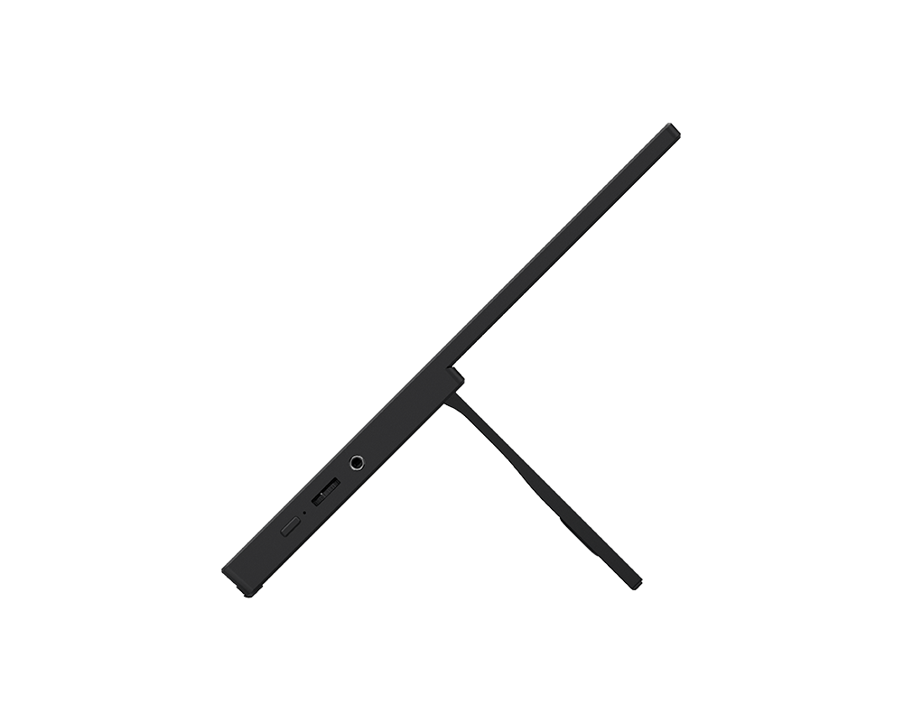 MSI PRO MP165 E6 15.6-Inch , FHD IPS Built-in speaker/mic, HDMI 2.0b, USB C , Black Portable Monitor