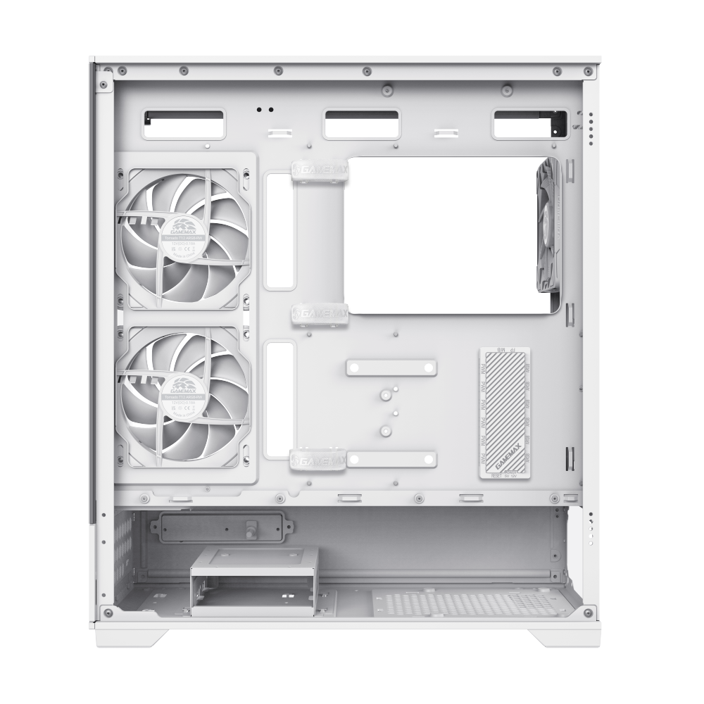 GAMEMAX VISTA 2 AW (WHITE) ATX GAMING CASE
