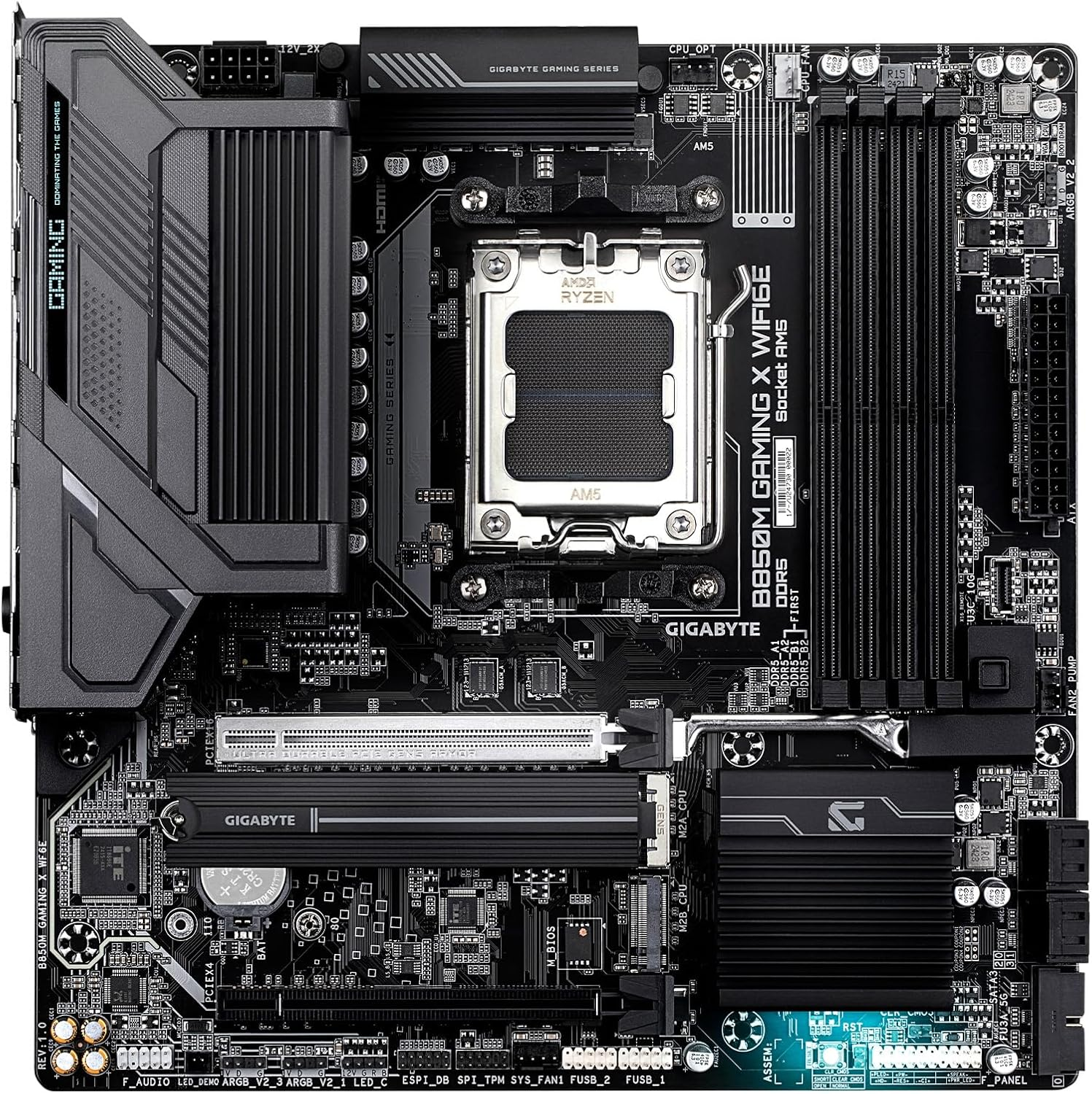 Gigabyte AMD B850M GAMING X WIFI-6E MATX Motherboard