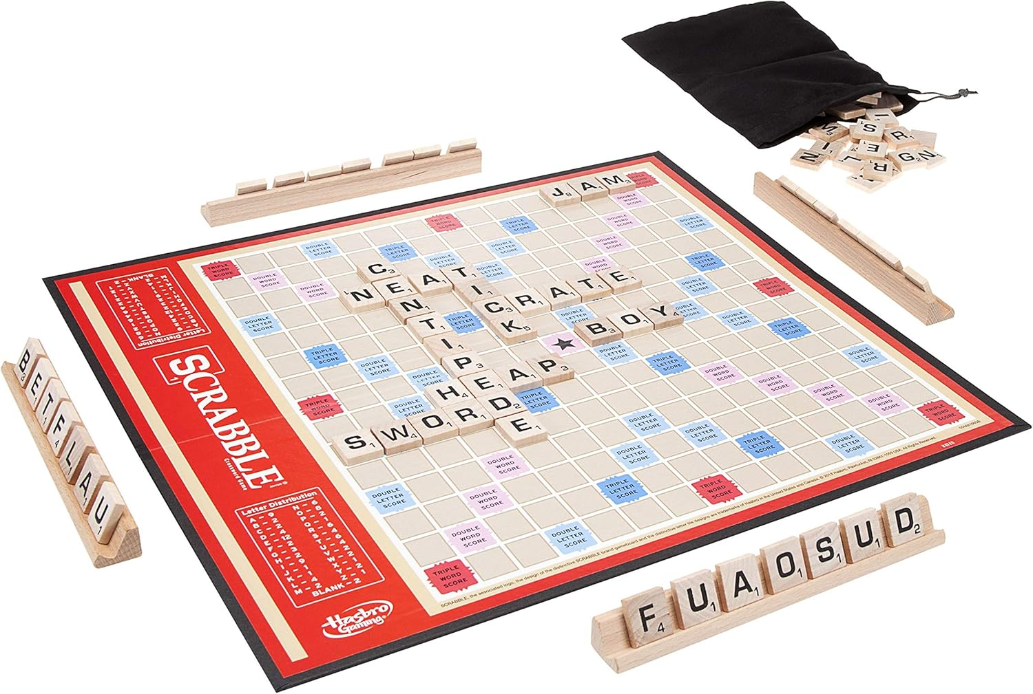 Hasbro Scrabble Crossword Game Set