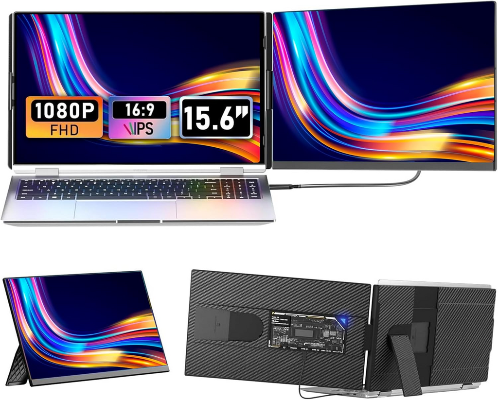 511109 P5 DUAL SCREEN 15.6インチ FHD 1080P 511109 P5 DUAL SCREEN 15.6インチ FHD 1080P : Laptomo P5 デュアル