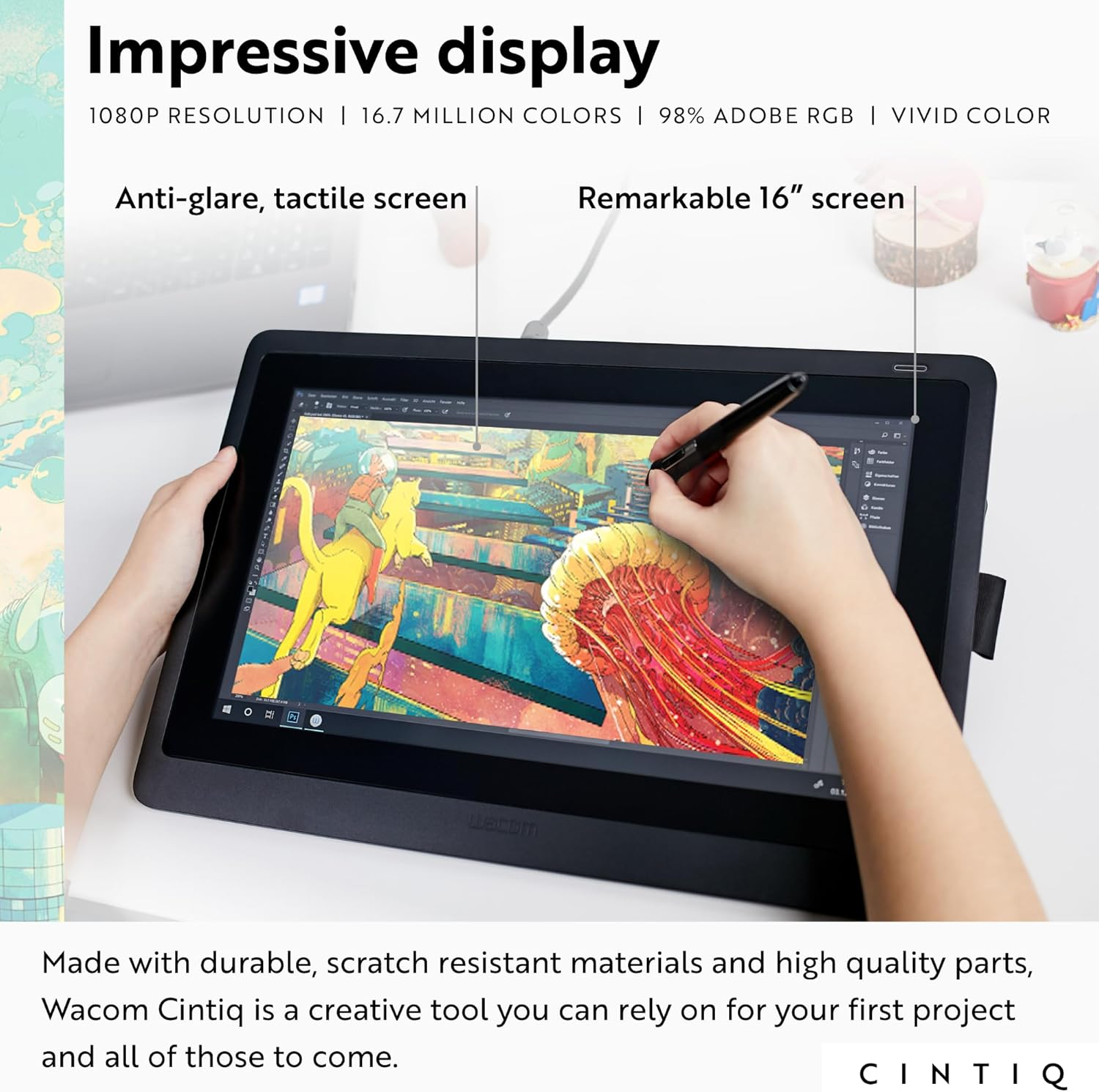 Wacom Cintiq 16 Creative Pen 16