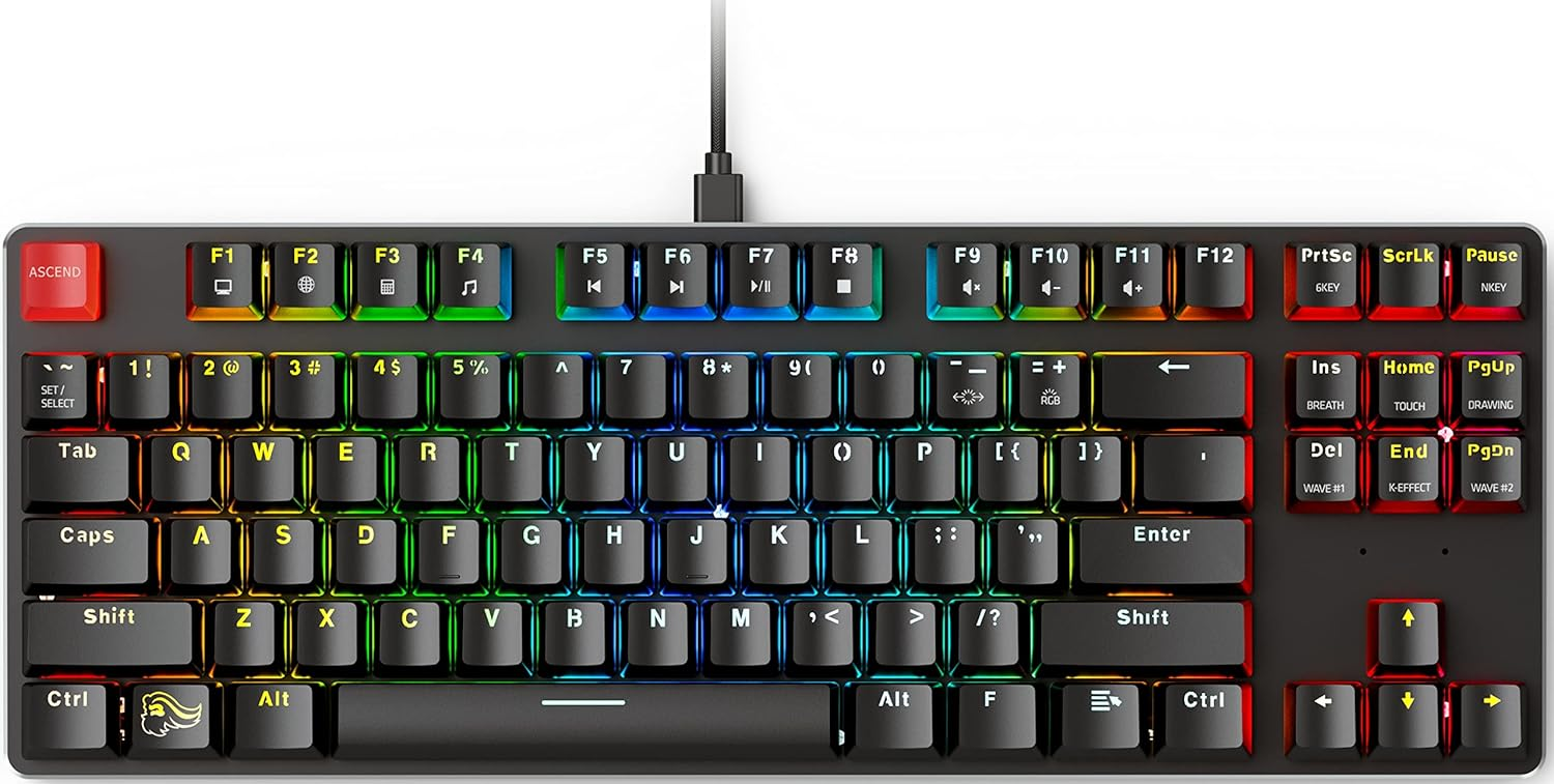 Glorious Modular Mechanical Gaming Keyboard - Tenkeyless - TKL (Pre-Built)