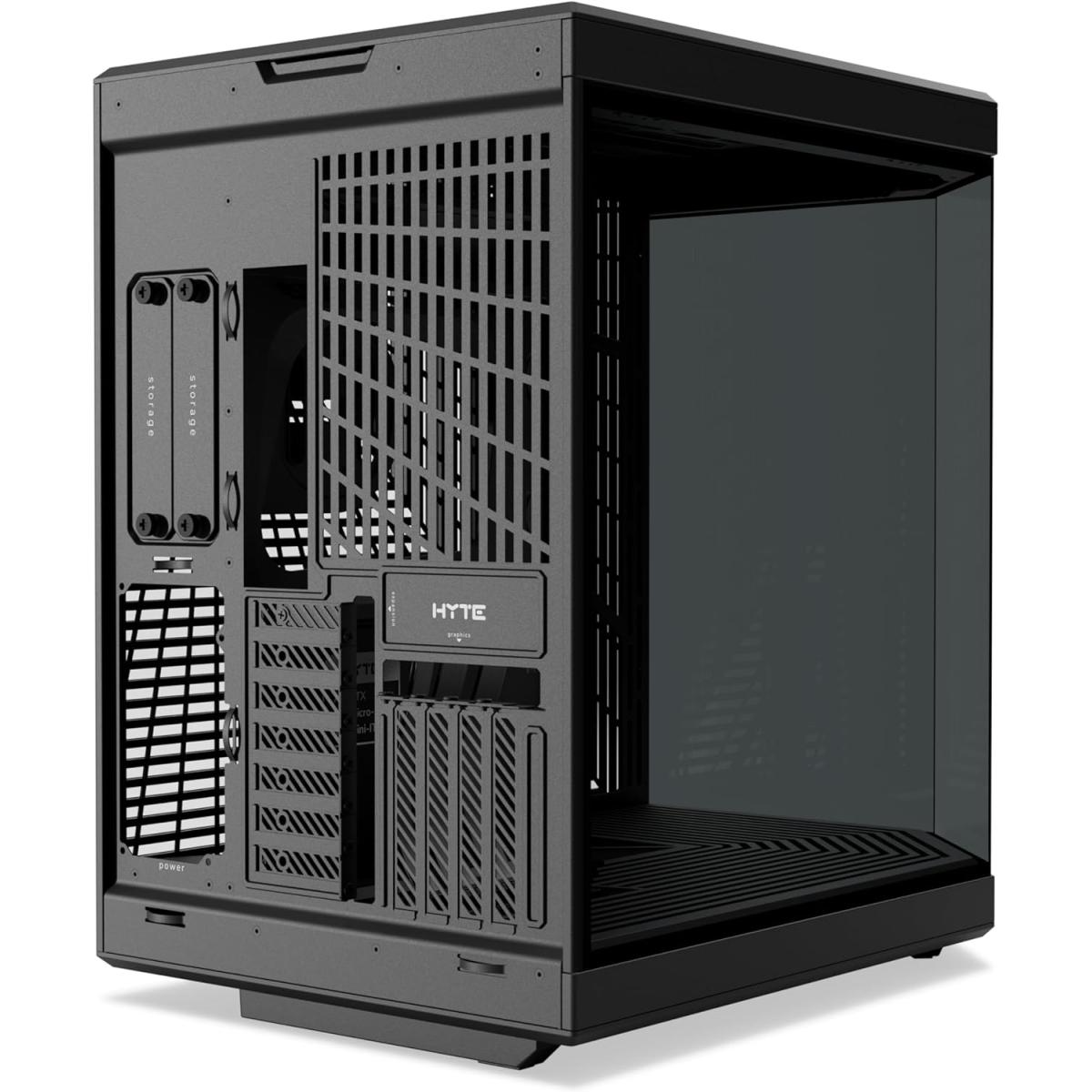 HYTE Y70 Standard Edition (Non-Touch) Dual Chamber ATX Mid Tower Modern Aesthetic Gaming case, Enhanced Edition Gaming Case