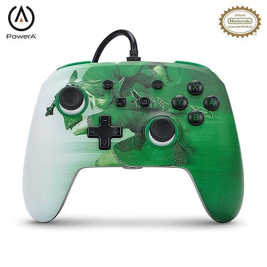 PowerA Enhanced Wired Controller for Nintendo Switch - Heroic Link PowerA Enhanced Wired Controller for Nintendo Switch - Heroic Link