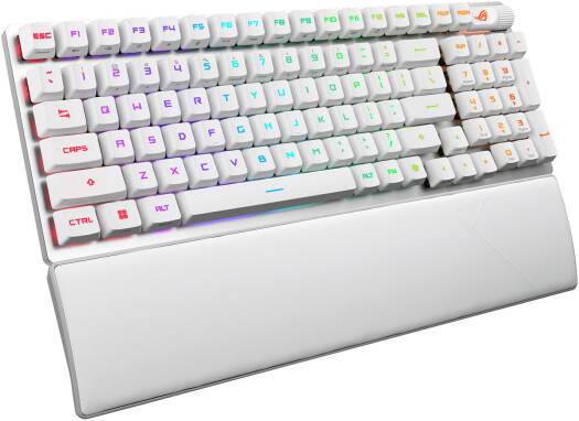 Asus ROG STRIX X902 SCOPE II 96 RX WIRELESS OPTICAL MECHANICAL GAMING KEYBOARD - WHITE
