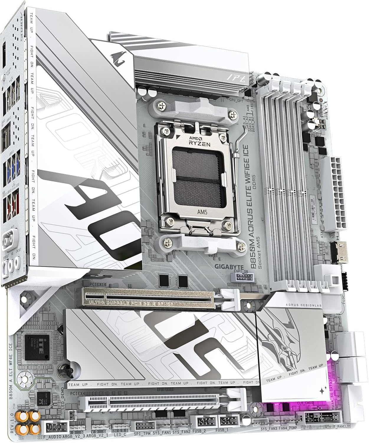 Gigabyte AMD B850M AORUS ELITE WIFI-6E ICE MATX Motherboard