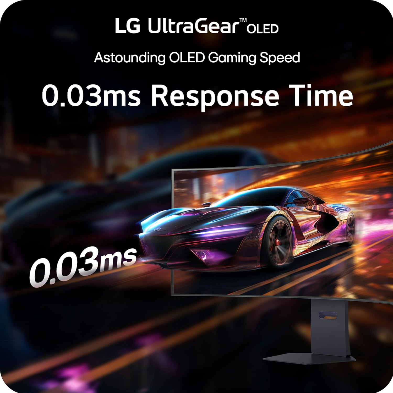 LG 45GX950A-B UltraGear™ 45” OLED 5K2K WUHD Gaming Monitor – 165Hz / 330Hz Dual Mode, 0.03 ms, G-SYNC