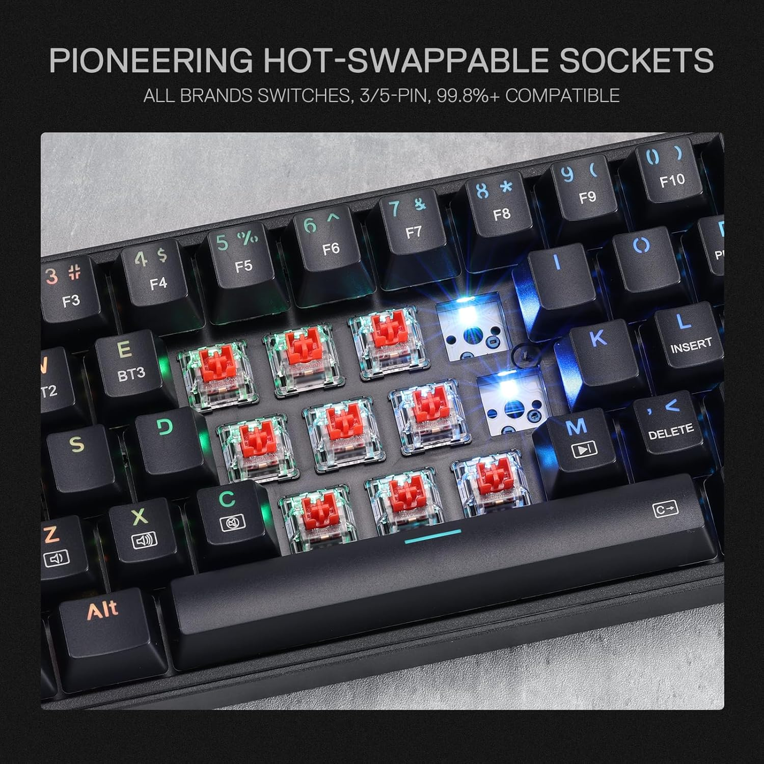 Redragon S136 Wireless Combo Kit Keyboard and Mouse