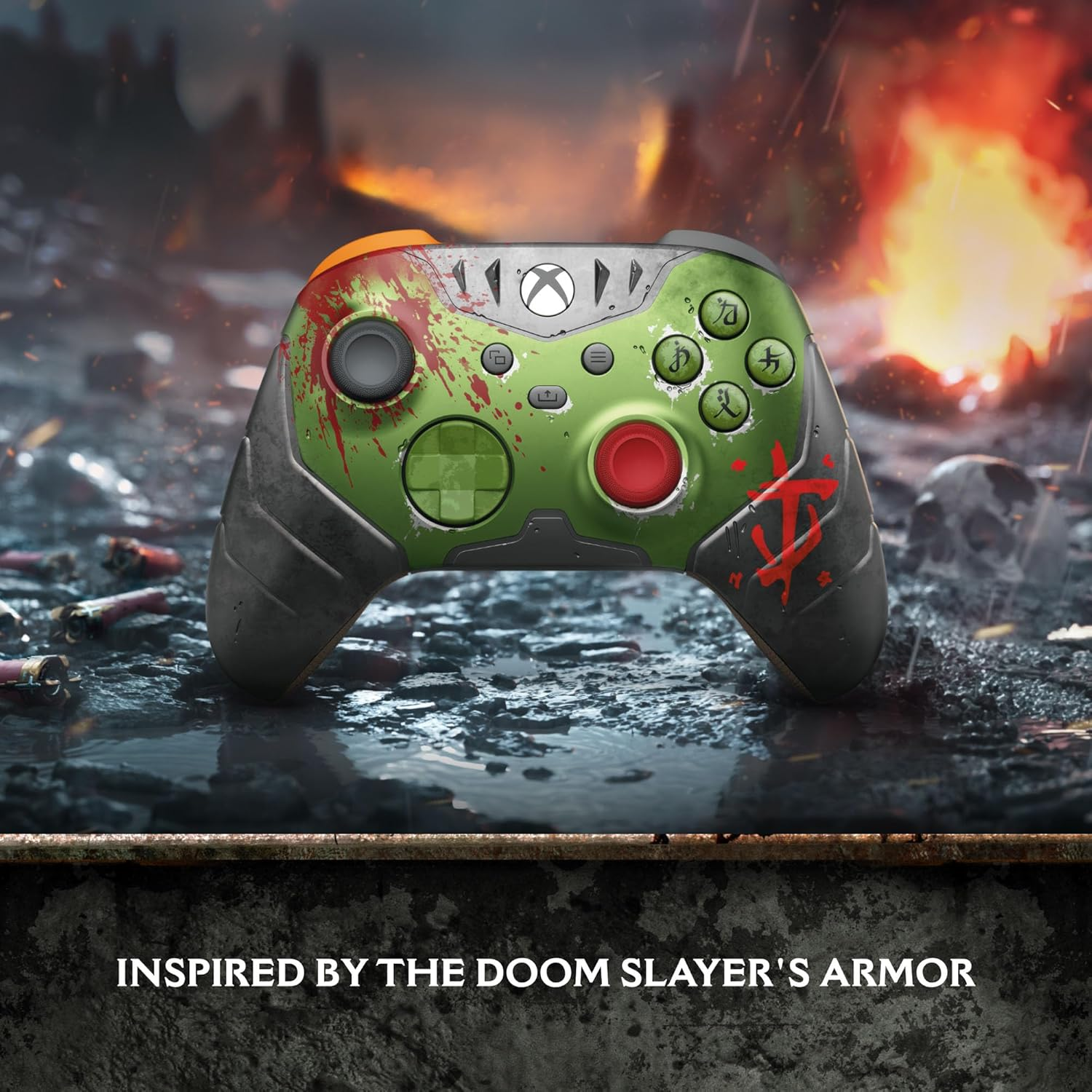 Xbox Wireless Controller – DOOM: The Dark Ages Limited Edition Series X|S, One, PC