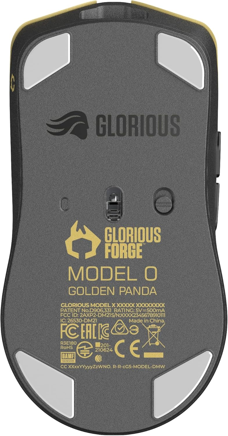 Glorious Model O PRO Wireless Mouse - Golden Panda - Forge