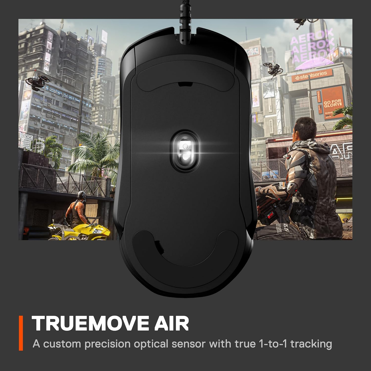 SteelSeries Rival 5 with PrismSync RGB Lighting and 9 Programmable Buttons Gaming Mouse