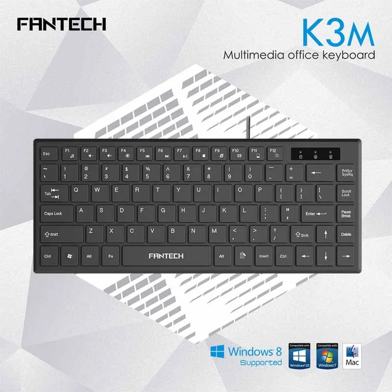 FANTECH K3M Multimedia Office Keyboard