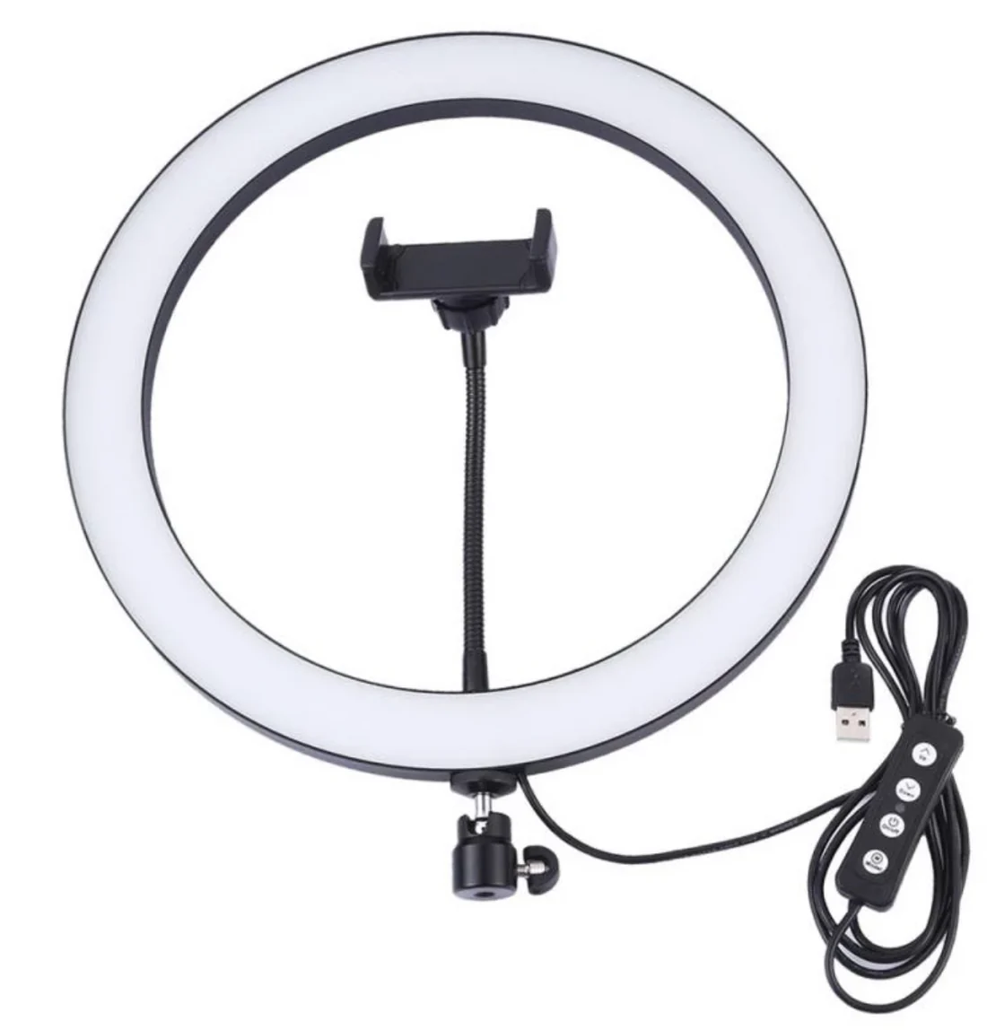 Jmary Ring Light with stand - Black
