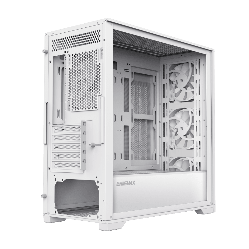 GAMEMAX Destroyer TGW MATX White GAMING CASE