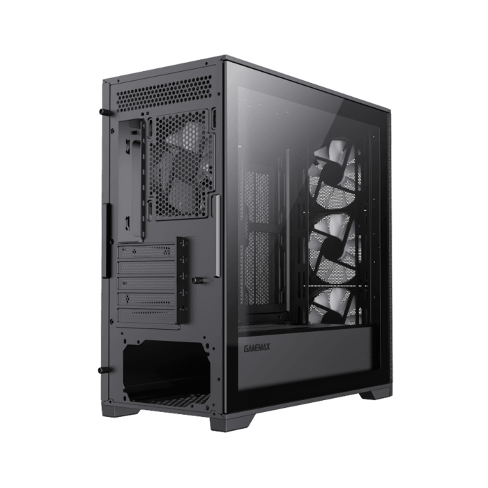 GAMEMAX Defender TG ATX BLACK GAMING CASE