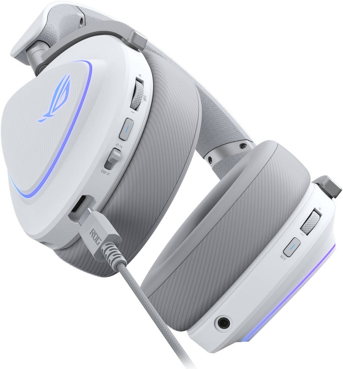 ASUS ROG A701 DELTA II TRI MODE WIRELESS GAMING HEADSET - WHITE