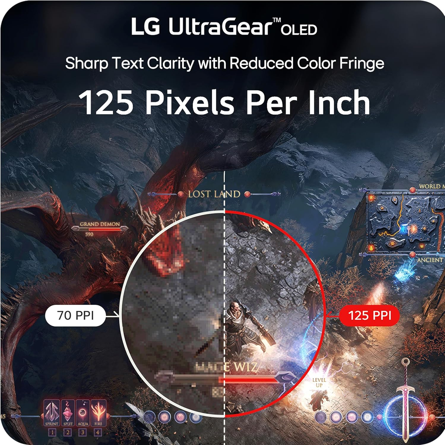 LG 45GX950A-B UltraGear™ 45” OLED 5K2K WUHD Gaming Monitor – 165Hz / 330Hz Dual Mode, 0.03 ms, G-SYNC