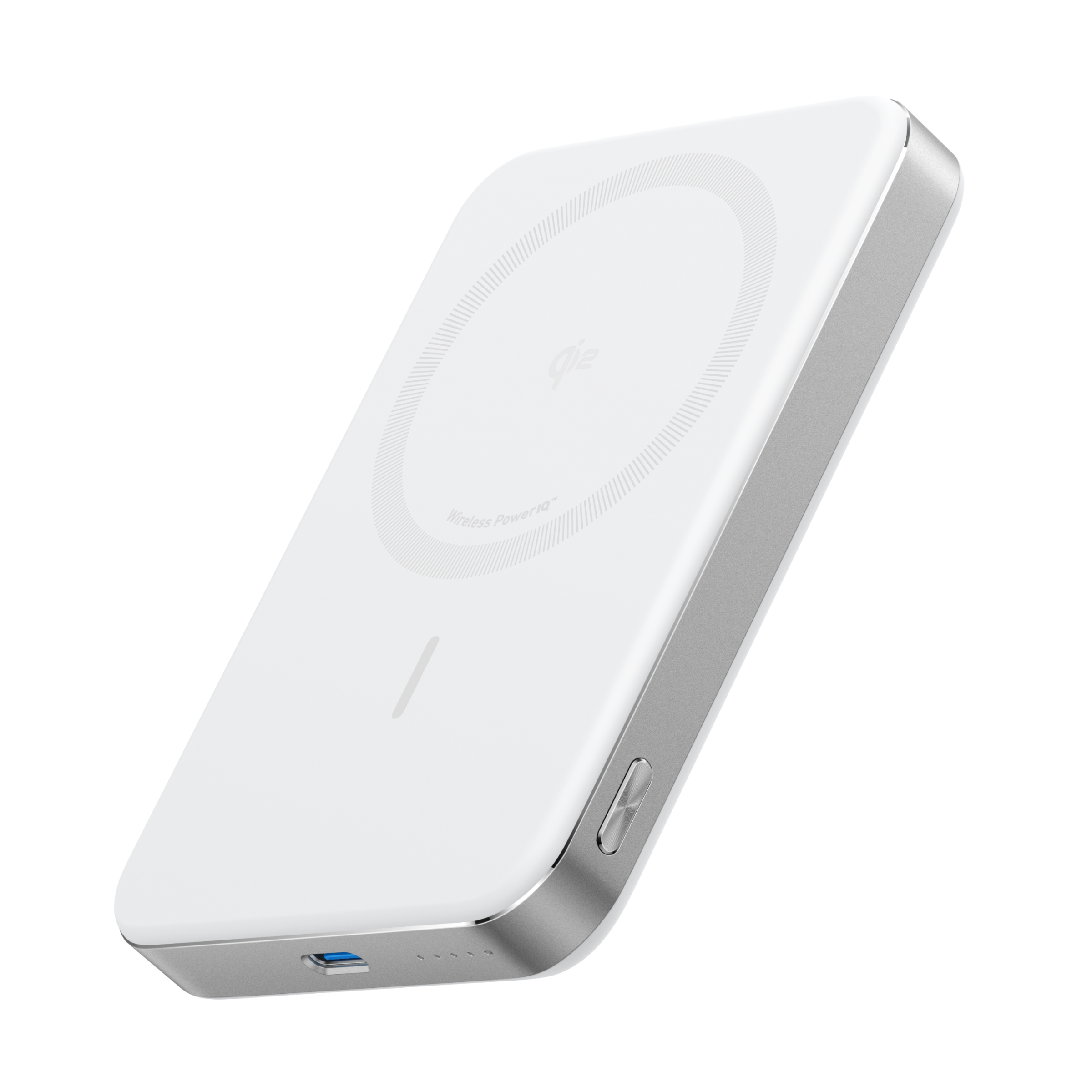 Anker MagGo Power Bank (10K, mAh, Stand) - White