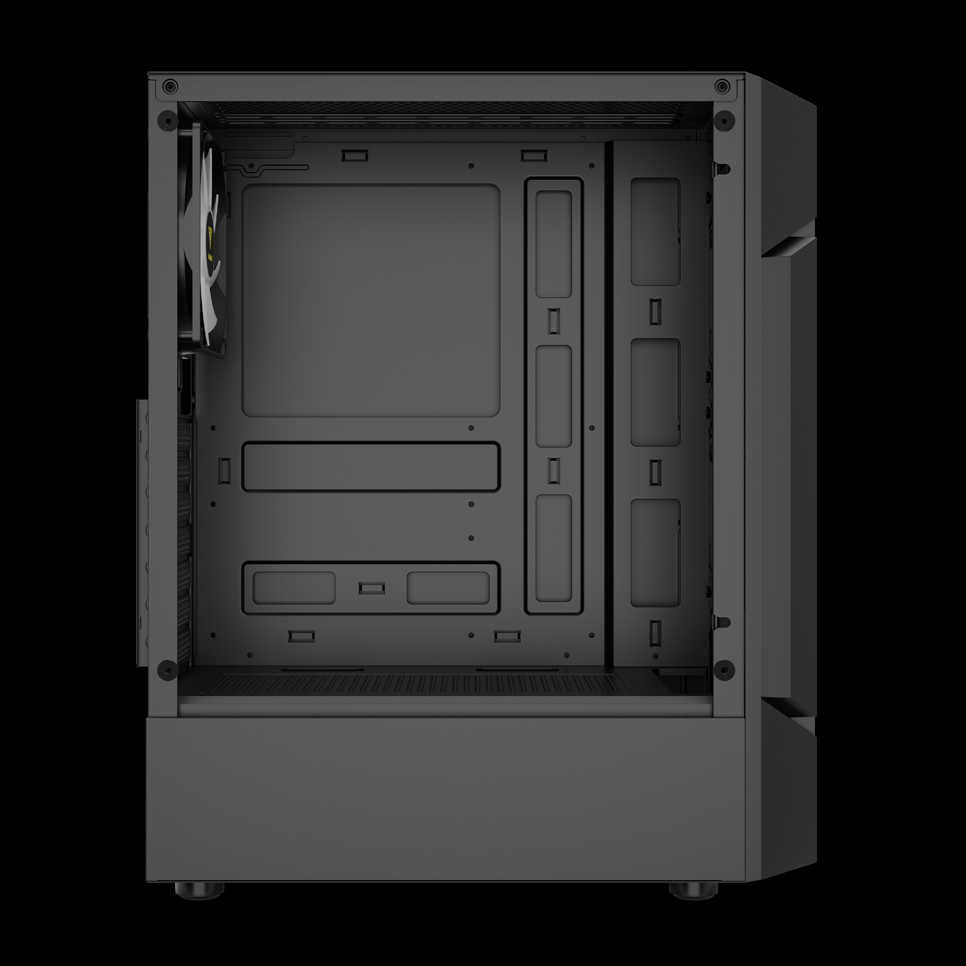 GAMDIAS AURA GC7 ARGB Mid Tower Gaming Case - Black