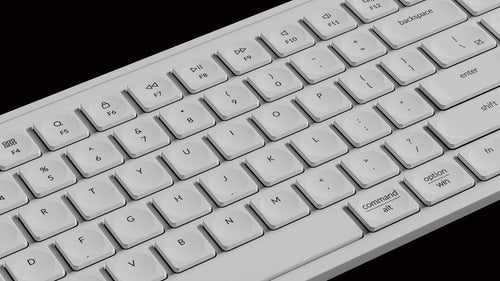 KEYCHRON B1 PRO AN ULTRA-SLIM 2.4 WIRLESS KEYBOARD ARABIC -WHITE