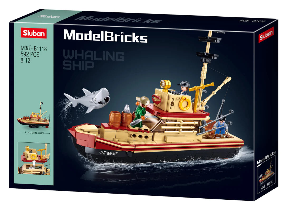 Sluban ModelBricks- The Great Shark 592pcs