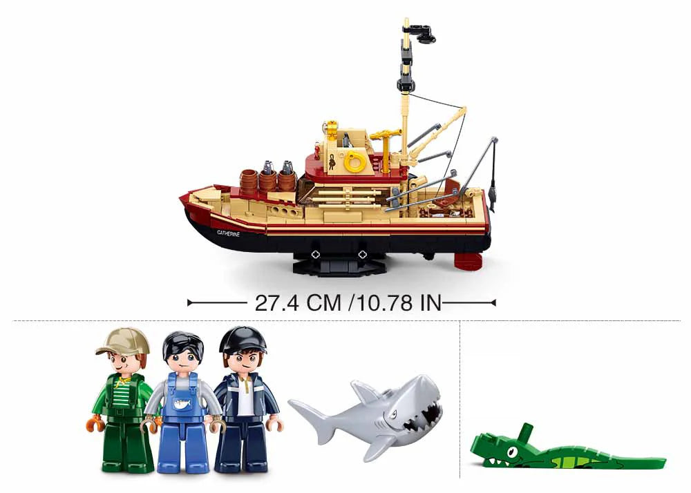 Sluban ModelBricks- The Great Shark 592pcs