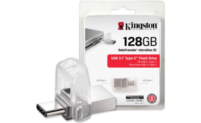 Kingston 128GB DataTraveler DUO USB 3.1 Type-C