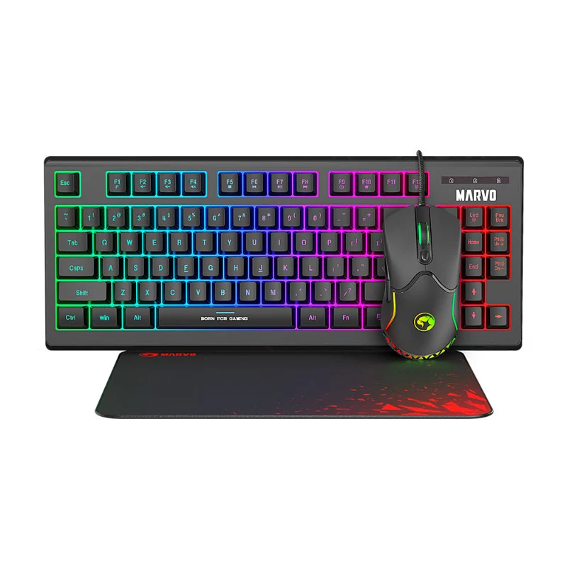 MARVO Gaming COMBO Loot 40 CM310 3in1 - Keyboard, Headset, Mouse, Mousepad