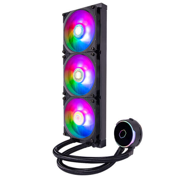 Cooler Master MasterLiquid PL360 FLUX ARGB CPU Liquid Cooler - Black