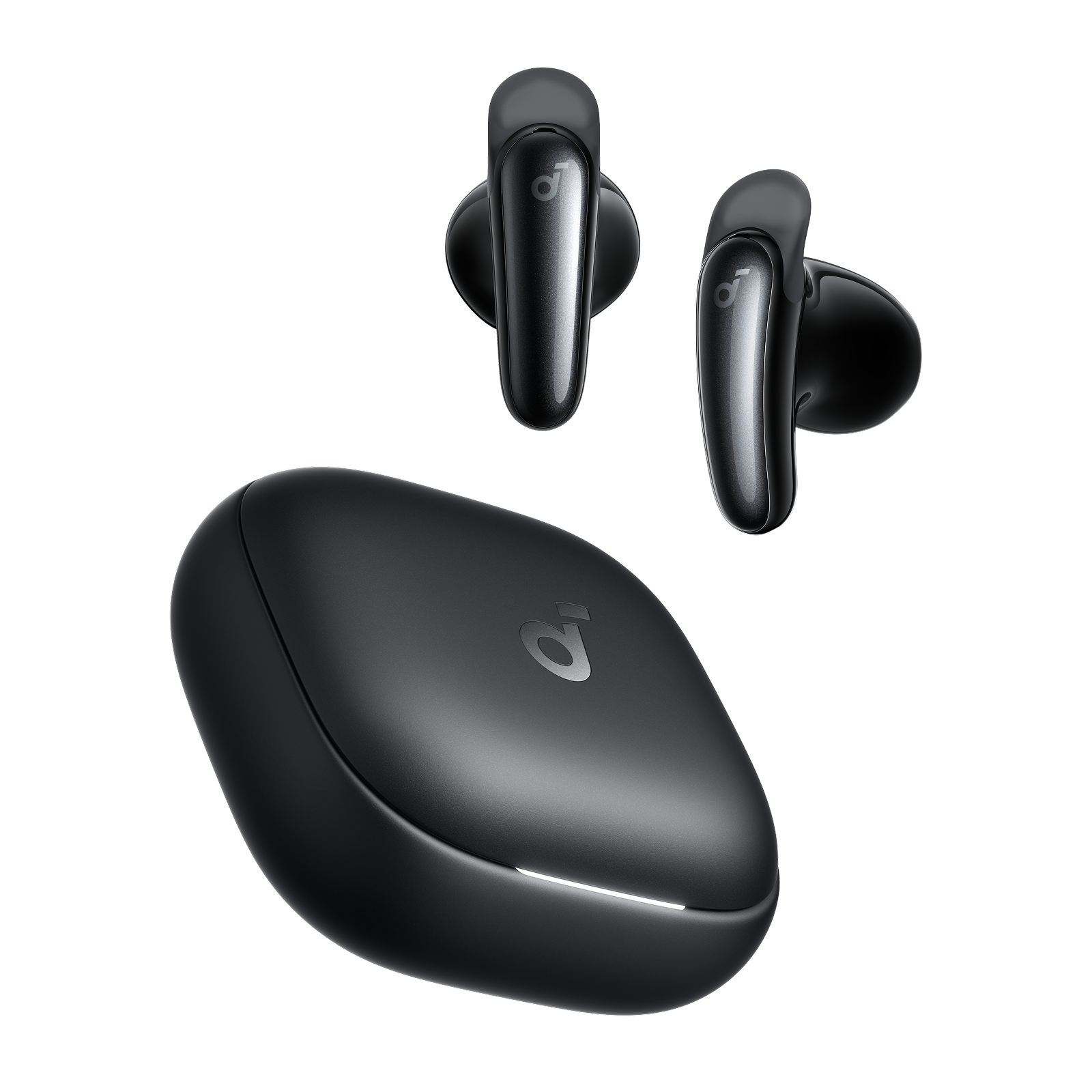 Soundcore Liberty Buds Wireless Semi-in-Ear Earbuds with ANC Black