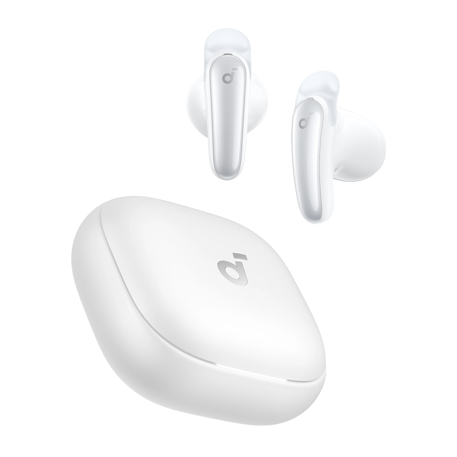 Soundcore Liberty Buds Wireless Semi-in-Ear Earbuds with ANC White Soundcore Liberty Buds Wireless Semi-in-Ear Earbuds with ANC White