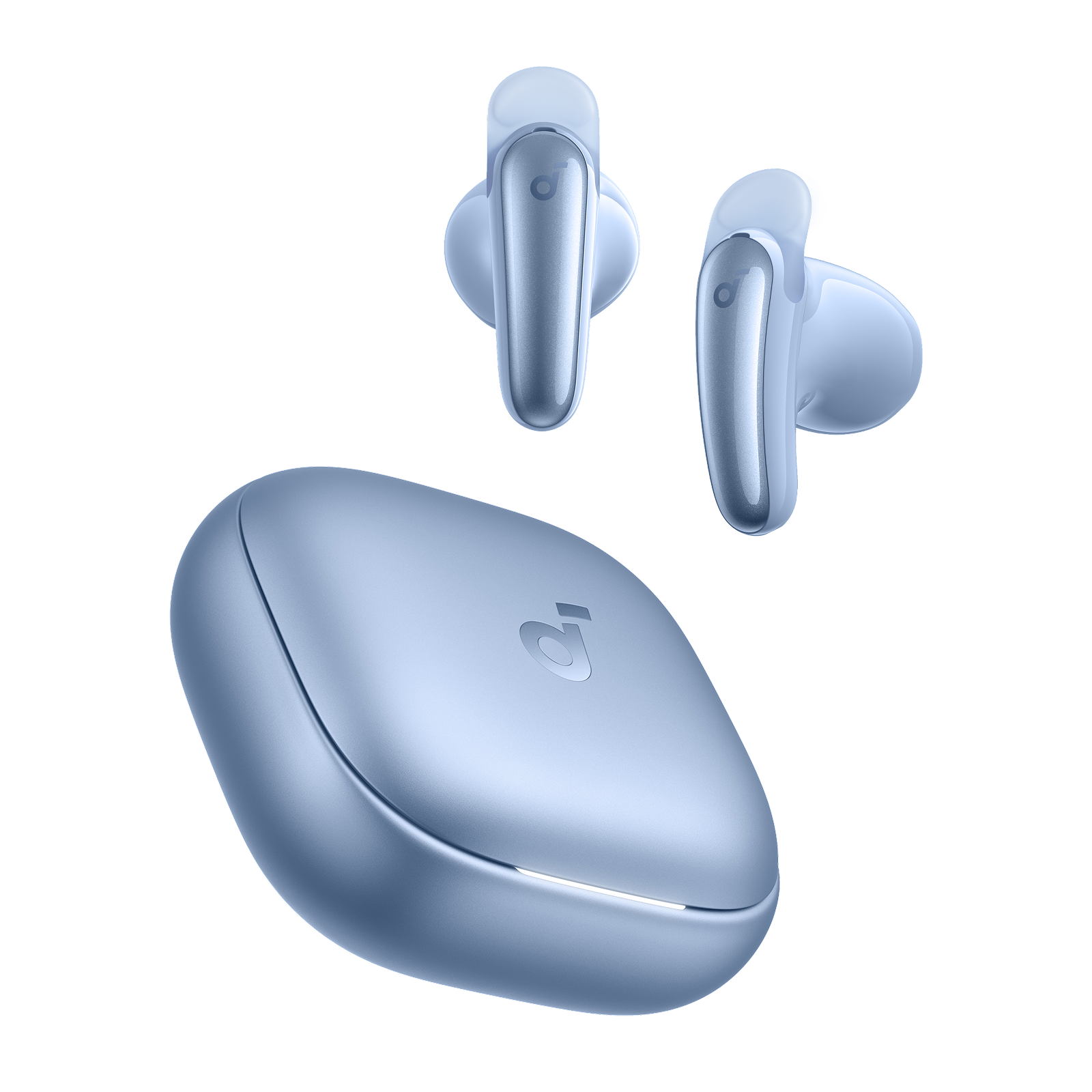 Soundcore Liberty Buds Wireless Semi-in-Ear Earbuds with ANC Blue